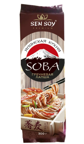 Лапша гречневая Soba СЭН СОЙ 300г