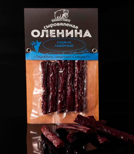 Оленина сыровяленая Суджук Северный 70 гр