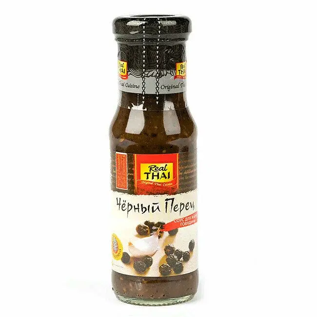 Соус Черный перец REAL THAI 170г