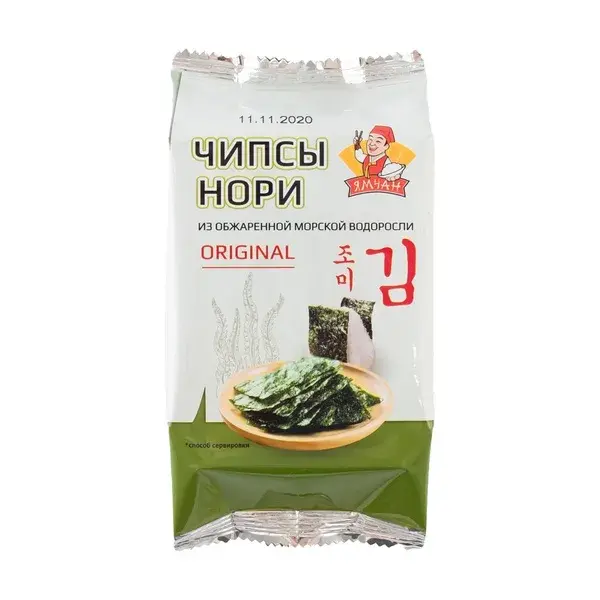 Чипсы нори ЯМЧАН, 5гр.