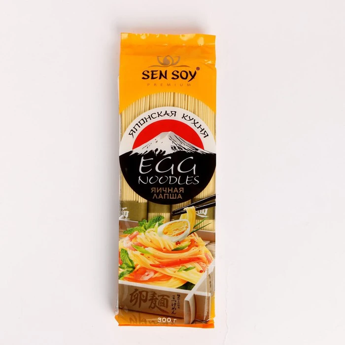 Лапша Egg Noodles, яичная  СЭН СОЙ 300г