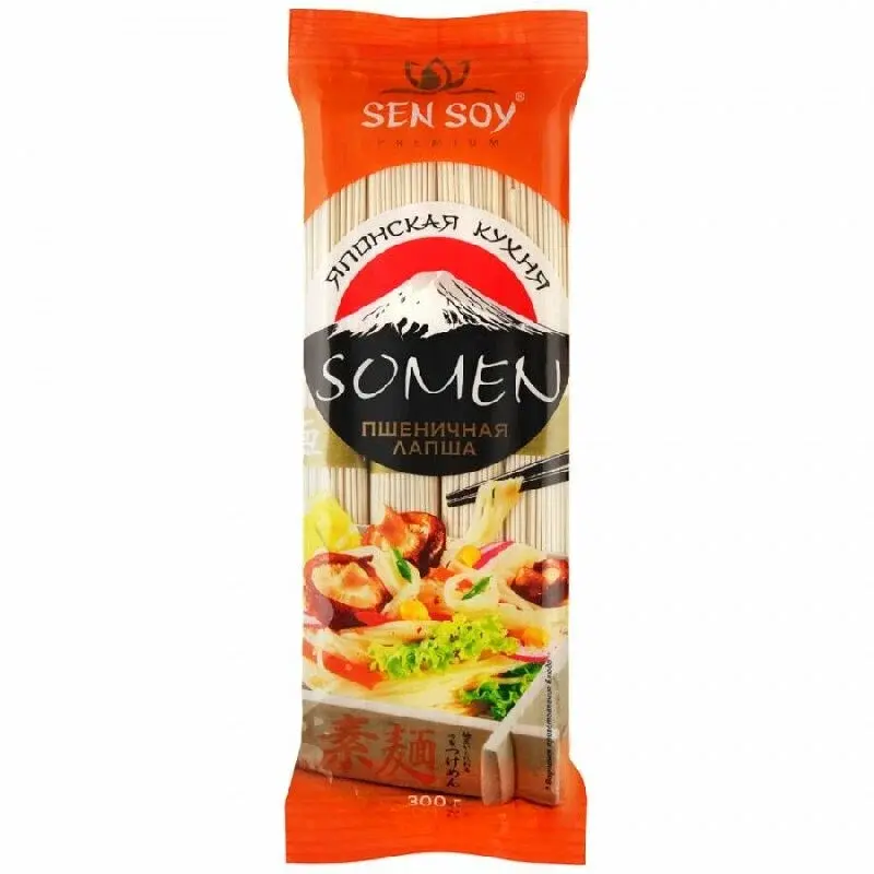 Лапша пшеничная SOMEN СЭН СОЙ 300г