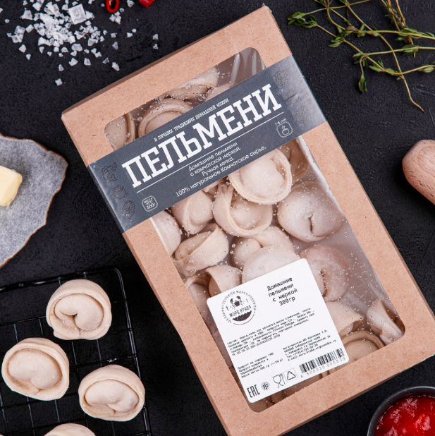 Пельмени "по домашнему" с неркой