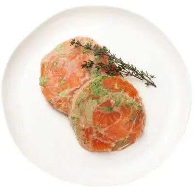 Медальоны форель, брокколи, 180гр, Don Kreveton